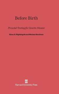 Before Birth : Prenatal Testing for Genetic Disease