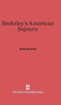 Berkeley's American Sojourn （Reprint 2014）