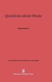 Questions about Music (Charles Eliot Norton Lectures)
