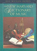 The New Harvard Dictionary of Music （Subsequent）