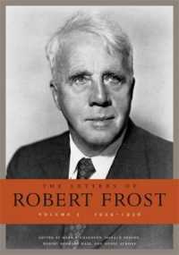 ロバート・フロスト書簡集　第３巻：1929-1936年<br>The Letters of Robert Frost