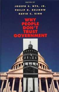 Why People Don't Trust Government