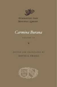 英訳『カルミナ・ブラーナ』（全２巻）第２巻<br>Carmina Burana (Dumbarton Oaks Medieval Library)