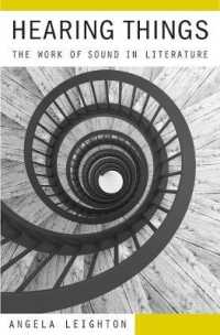 聴く文学論<br>Hearing Things : The Work of Sound in Literature