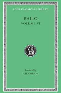 Philo, Volume VI : On Abraham. on Joseph. on Moses (Loeb Classical Library)