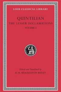 The Lesser Declamations, Volume I (Loeb Classical Library)