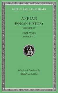 Roman History, Volume IV : Civil Wars, Books 1-2 (Loeb Classical Library)
