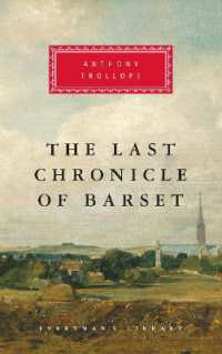 The Last Chronicle of Barset : Introduction by Graham Handley (Chronicles of Barsetshire)