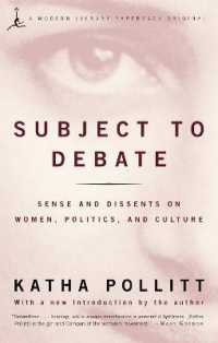 Subject to Debate : Sense and Dissents on Women, Politics, and Culture