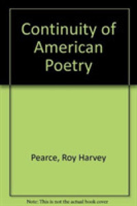 Continuity of American Poetry -- Paperback / softback