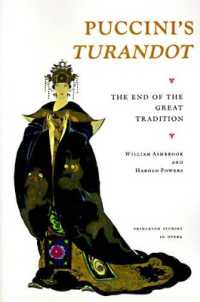 Puccini's Turandot : The End of the Great Tradition (Princeton Studies in Opera)