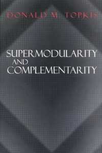 Supermodularity and Complementarity (Frontiers of Economic Research)