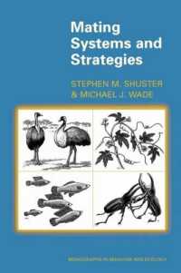 Mating Systems and Strategies (Monographs in Behavior and Ecology)