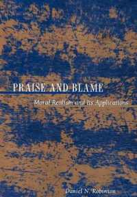 Praise and Blame : Moral Realism and Its Applications (New Forum Books)