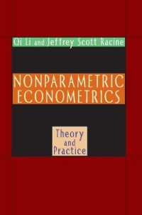 ノンパラメトリック計量経済学：理論と実務<br>Nonparametric Econometrics : Theory and Practice