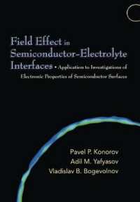 Field Effect in Semiconductor-Electrolyte Interfaces : Application to Investigations of Electronic Properties of Semiconductor Surfaces