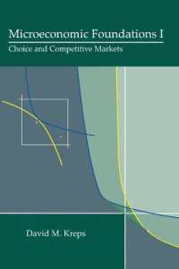 ミクロ経済学の基礎・１：選択と競争市場<br>Microeconomic Foundations I : Choice and Competitive Markets