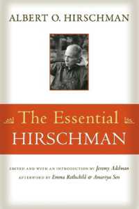 ハーシュマン必携<br>The Essential Hirschman