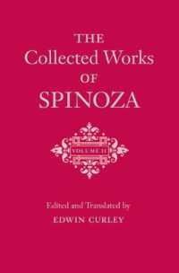 英訳スピノザ著作集　第２巻<br>The Collected Works of Spinoza, Volume II