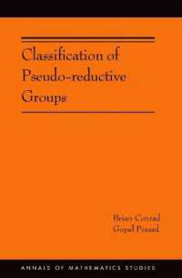 Classification of Pseudo-reductive Groups (Annals of Mathematics Studies)