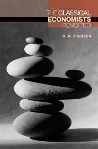 古典学派の経済学者：再考<br>The Classical Economists Revisited