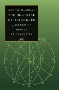 三角測量法の近代史<br>The Doctrine of Triangles : A History of Modern Trigonometry