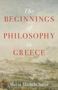 ギリシアにおける哲学の起源（英訳）<br>The Beginnings of Philosophy in Greece