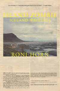 ロニ・ホーンのアイスランド記<br>Island Zombie : Iceland Writings