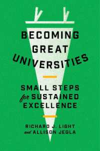 長く卓越する大学への１０の条件<br>Becoming Great Universities : Small Steps for Sustained Excellence