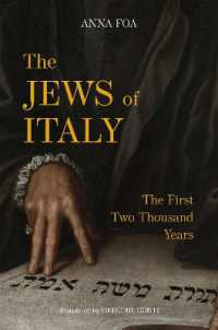 イタリアのユダヤ人：最初の二千年（英訳）<br>The Jews of Italy : The First Two Thousand Years