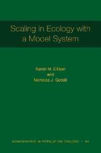 Scaling in Ecology with a Model System (Monographs in Population Biology)