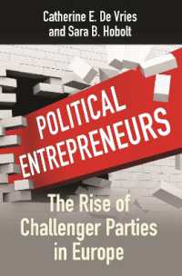 政治における起業家精神：欧州にみる新党の台頭<br>Political Entrepreneurs : The Rise of Challenger Parties in Europe