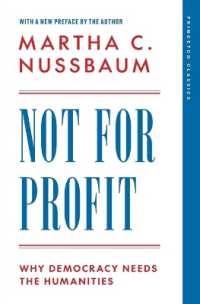 Not for Profit : Why Democracy Needs the Humanities (The Public Square)