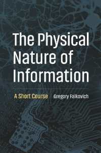 情報の物質理論<br>The Physical Nature of Information : A Short Course