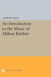 An Introduction to the Music of Milton Babbitt (Princeton Legacy Library)
