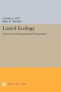 Lizard Ecology : Historical and Experimental Perspectives (Princeton Legacy Library)