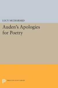 Auden's Apologies for Poetry (Princeton Legacy Library)