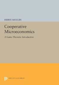 Cooperative Microeconomics : A Game-Theoretic Introduction (Princeton Legacy Library)