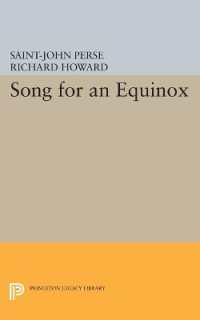 Song for an Equinox (Princeton Legacy Library)