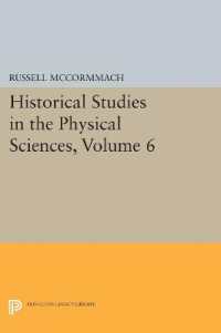Historical Studies in the Physical Sciences, Volume 6 (Princeton Legacy Library)