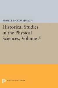 Historical Studies in the Physical Sciences, Volume 5 (Princeton Legacy Library)