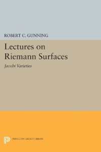 Lectures on Riemann Surfaces : Jacobi Varieties (Princeton Legacy Library)