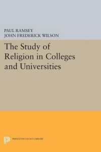 The Study of Religion in Colleges and Universities (Princeton Legacy Library)