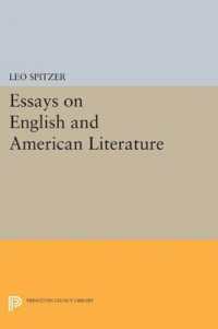 Essays on English and American Literature (Princeton Legacy Library)