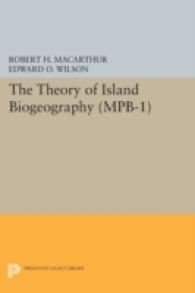 Theory of Island Biogeography Mpb-1 (Monographs in Population Biology)