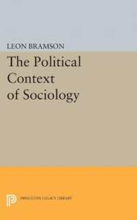The Political Context of Sociology (Princeton Legacy Library)