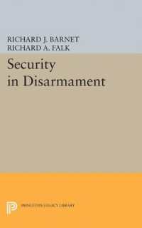Security in Disarmament (Princeton Legacy Library)