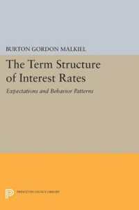 Term Structure of Interest Rates : Expectations and Behavior Patterns (Princeton Legacy Library)