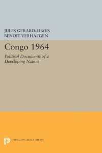 Congo 1964 : Political Documents of a Developing Nation (Princeton Legacy Library)