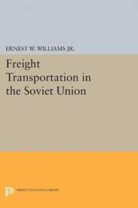 Freight Transportation in the Soviet Union (Princeton Legacy Library)